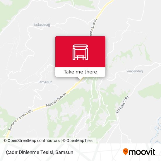 Çadır Dinlenme Tesisi map