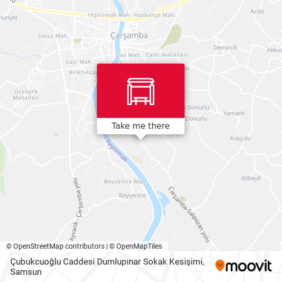 Çubukcuoğlu Caddesi Dumlupınar Sokak Kesişimi map