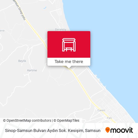 Sinop-Samsun Bulvarı Aydın Sok. Kesişim map