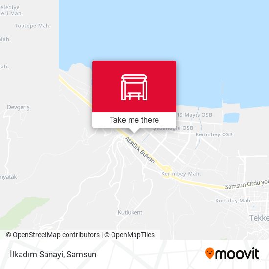 İlkadım Sanayi map