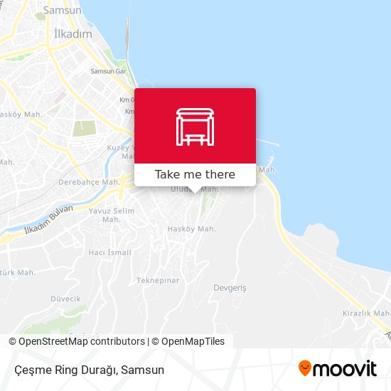 Çeşme Ring Durağı map