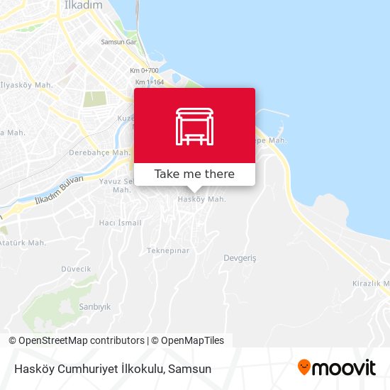 Hasköy Cumhuriyet İlkokulu map