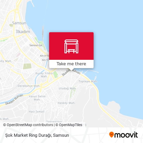 Şok Market Ring Durağı map