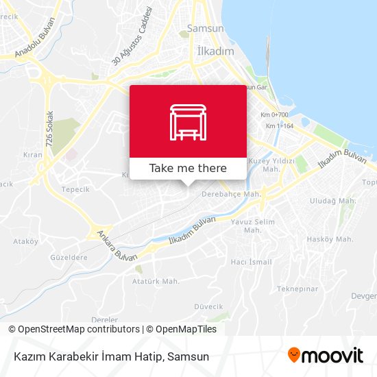 Kazım Karabekir İmam Hatip map