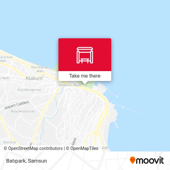Batıpark map