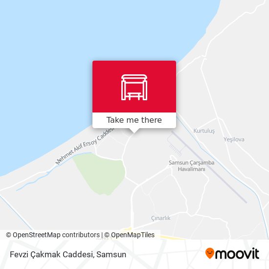 Fevzi Çakmak Caddesi map