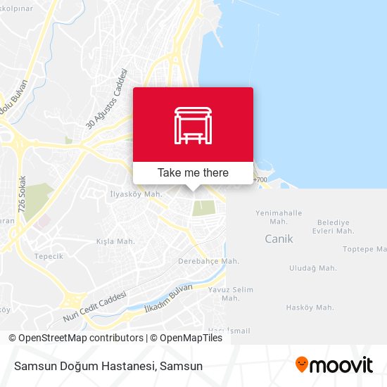 Samsun Doğum Hastanesi map
