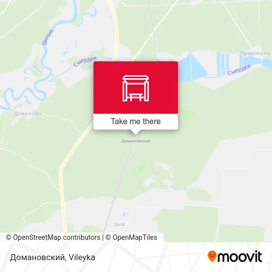 Домановский map
