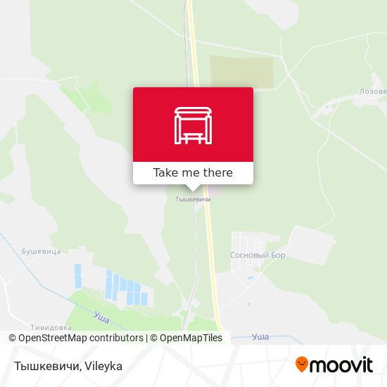 Тышкевичи map