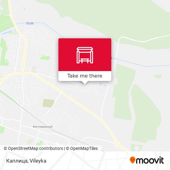Каплица map