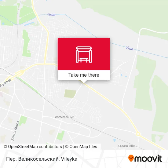 Пер. Великосельский map