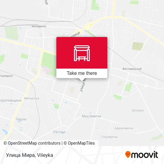 Улица Мира map