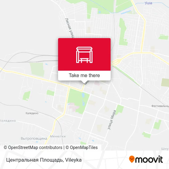 Центральная Площадь map