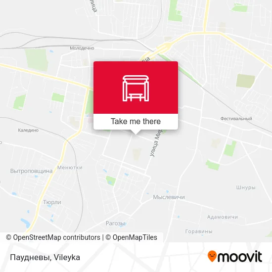 Паудневы map