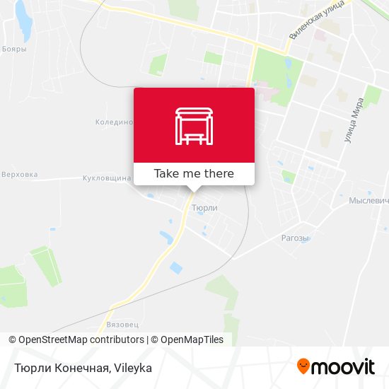 Тюрли Конечная map