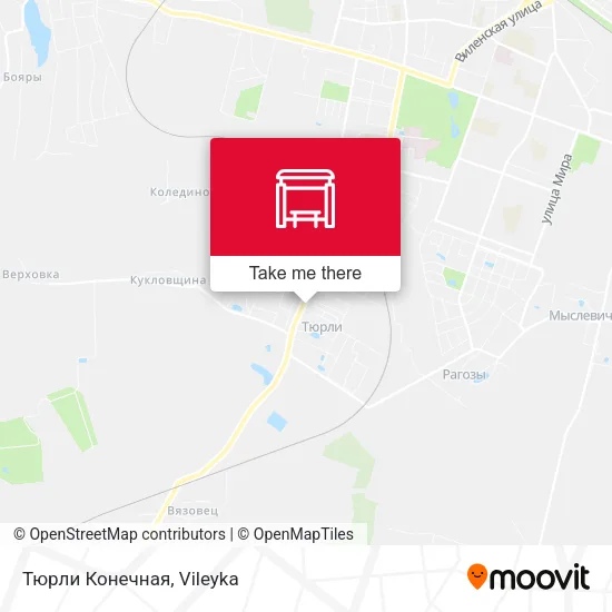 Тюрли Конечная map
