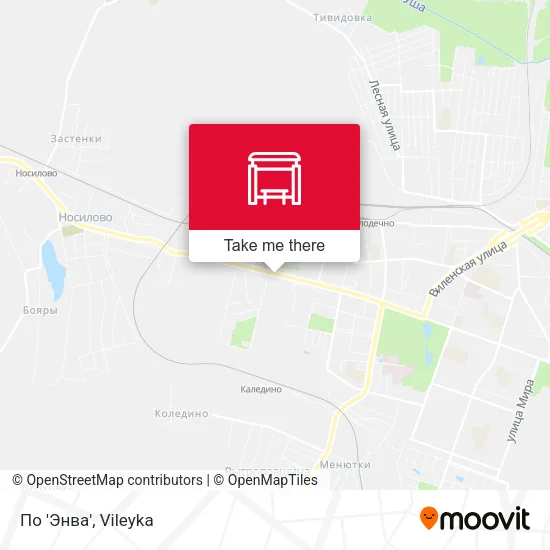 По 'Энва' map