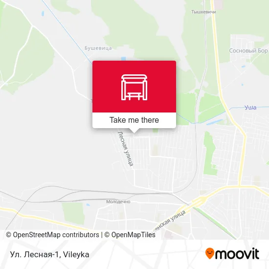 Ул. Лесная-1 map
