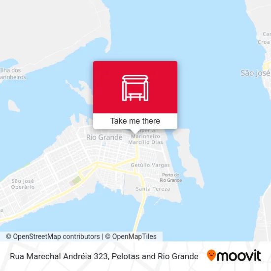 Rua Marechal Andréia 323 map