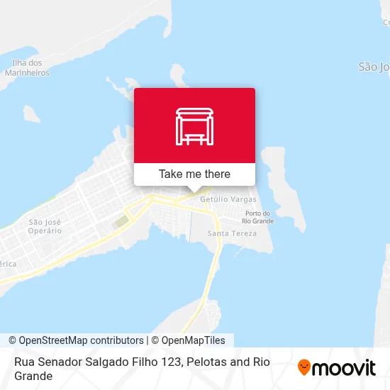 Rua Senador Salgado Filho 123 map