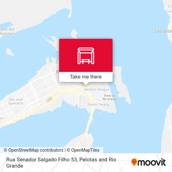 Rua Senador Salgado Filho 53 map