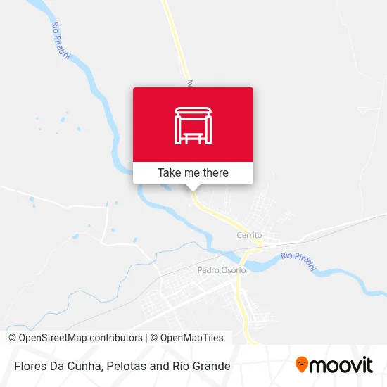 Flores Da Cunha map