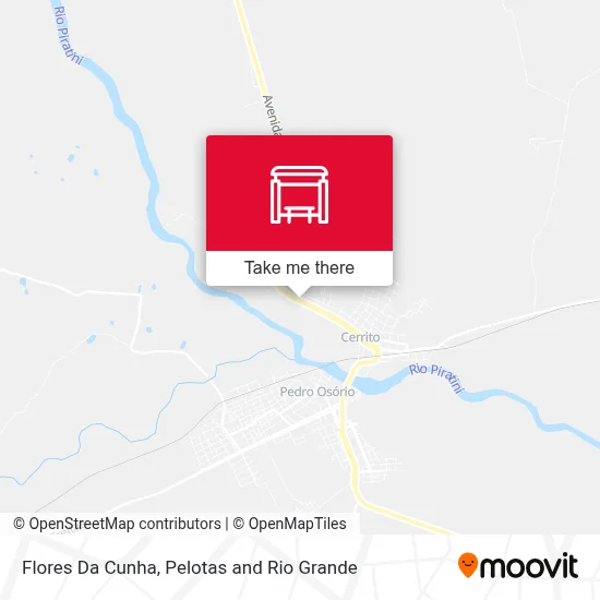 Flores Da Cunha map