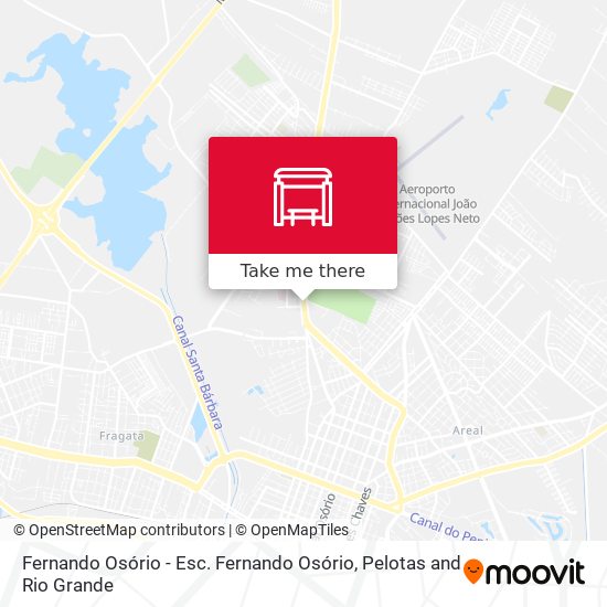 Fernando Osório - Esc. Fernando Osório map