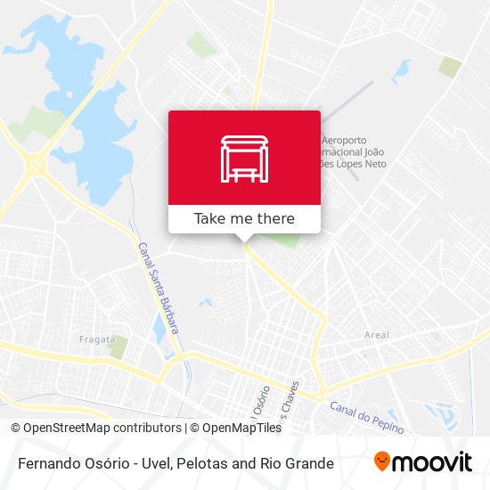 Fernando Osório - Uvel map