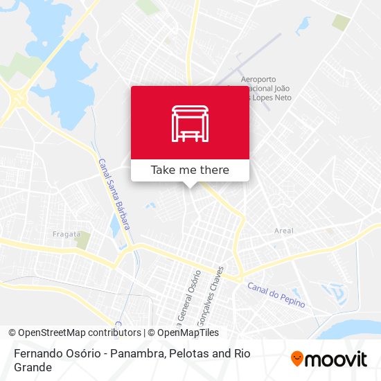 Fernando Osório - Panambra map