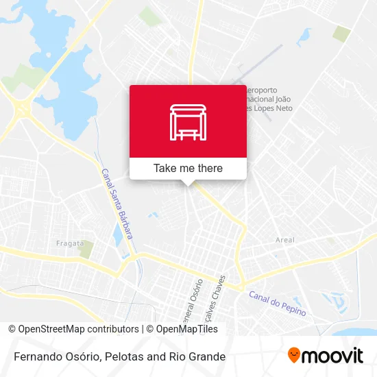 Fernando Osório map