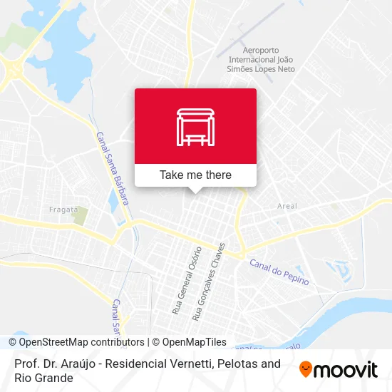 Prof. Dr. Araújo - Residencial Vernetti map