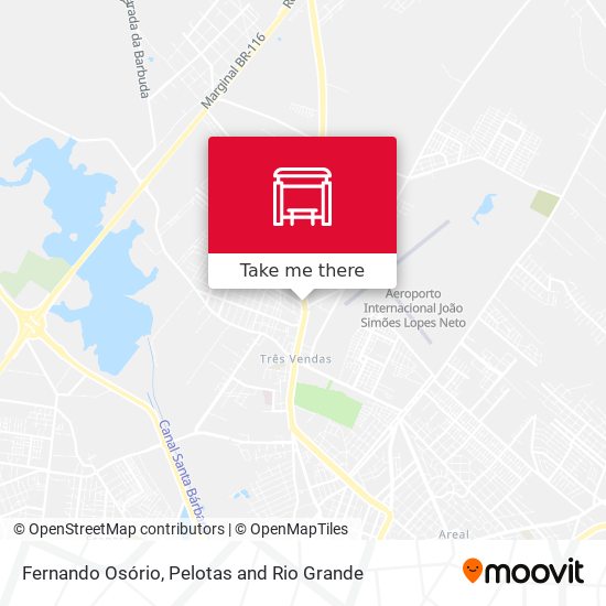 Fernando Osório map