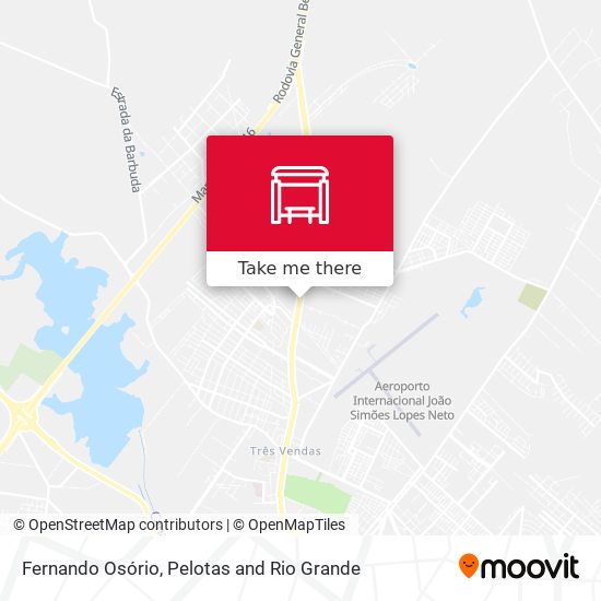 Fernando Osório map