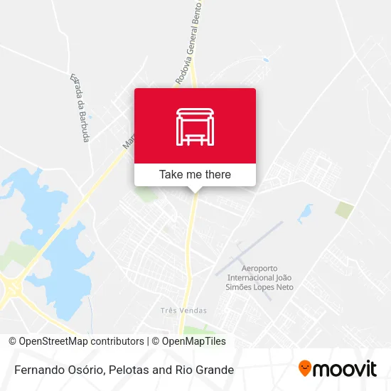 Fernando Osório map