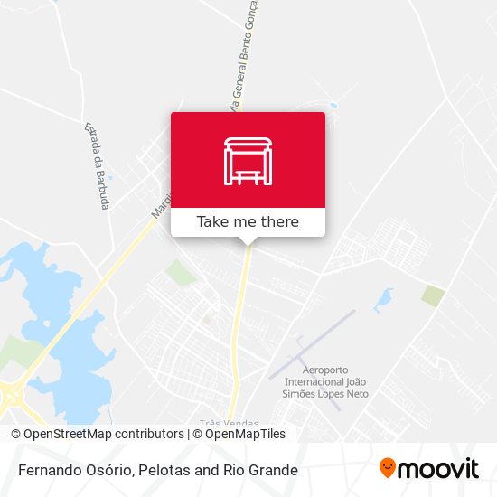 Fernando Osório map