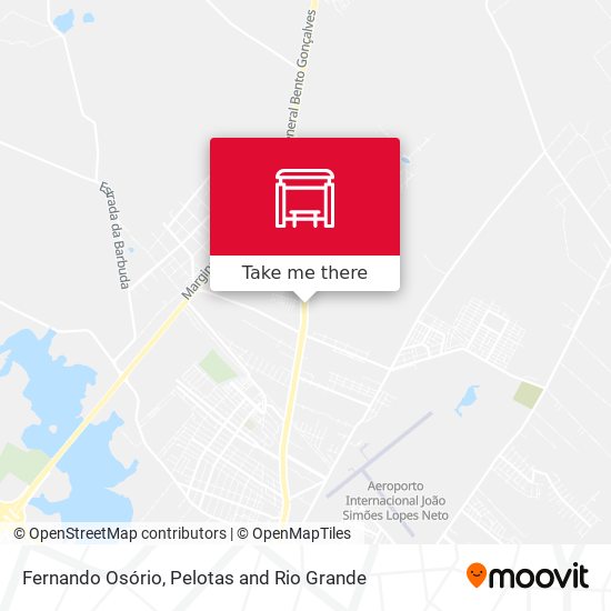 Fernando Osório map