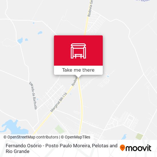 Fernando Osório - Posto Paulo Moreira map