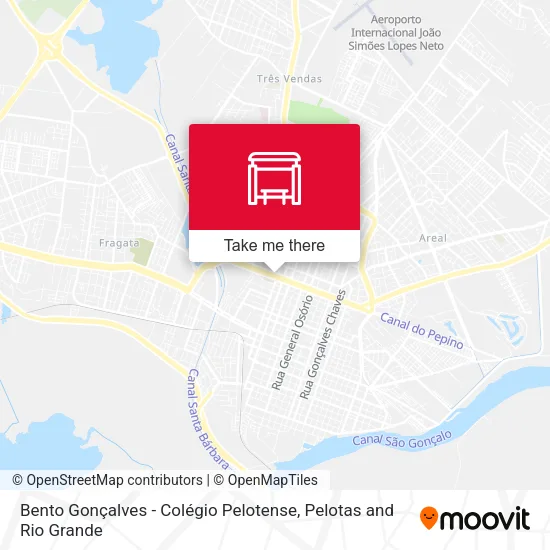 Mapa Bento Gonçalves - Colégio Pelotense