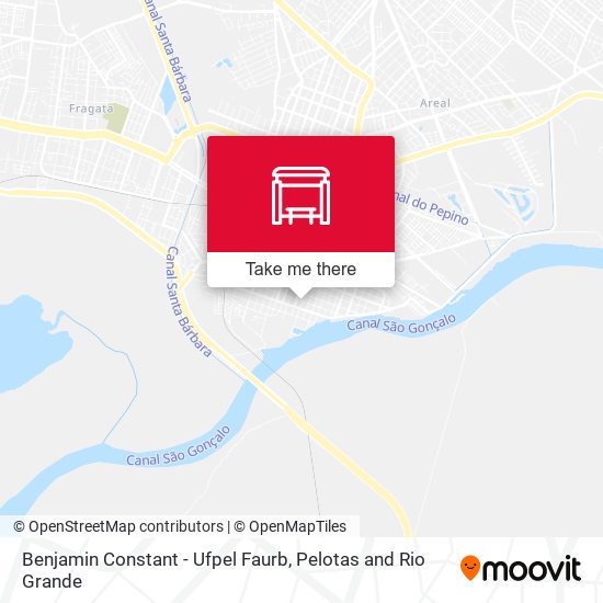 Benjamin Constant - Ufpel Faurb map