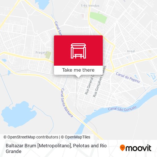 Baltazar Brum [Metropolitano] map