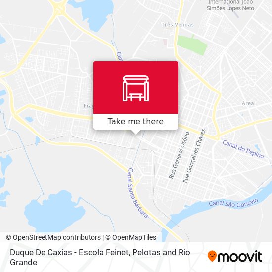 Duque De Caxias - Escola Feinet map