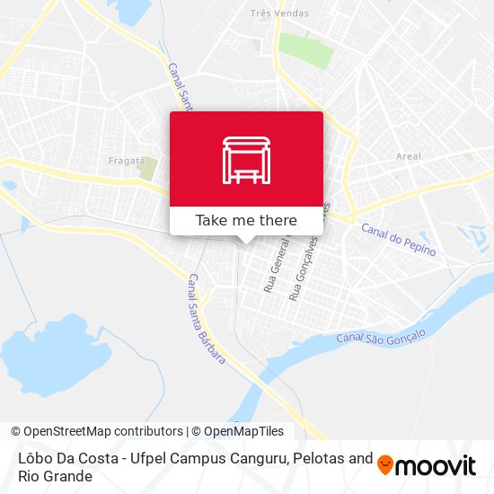Lôbo Da Costa - Ufpel Campus Canguru map