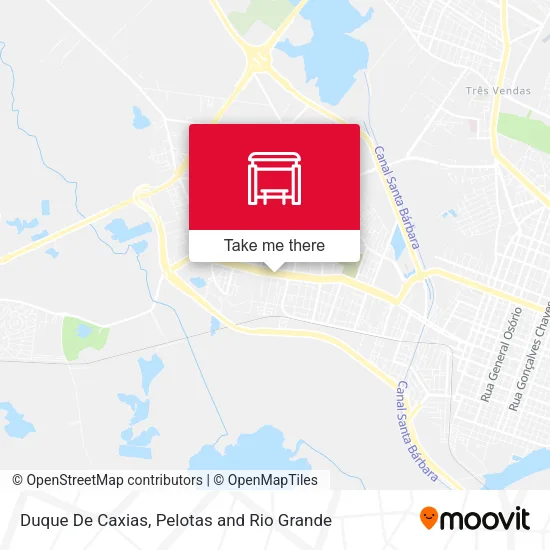 Duque De Caxias map