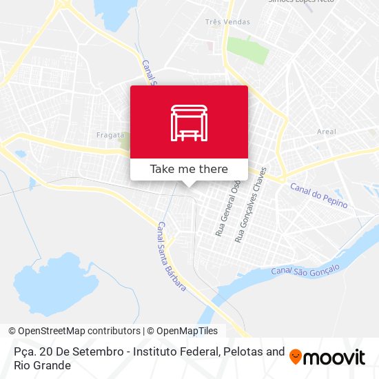 Pça. 20 De Setembro - Instituto Federal map
