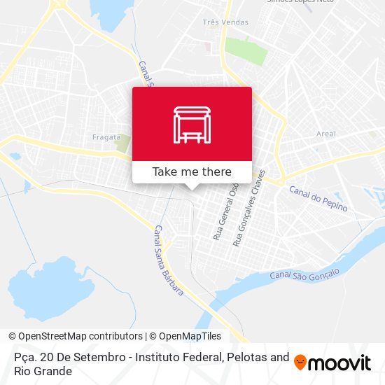 Pça. 20 De Setembro - Instituto Federal map