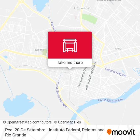 Pça. 20 De Setembro - Instituto Federal map