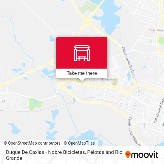 Duque De Caxias - Nobre Bicicletas map