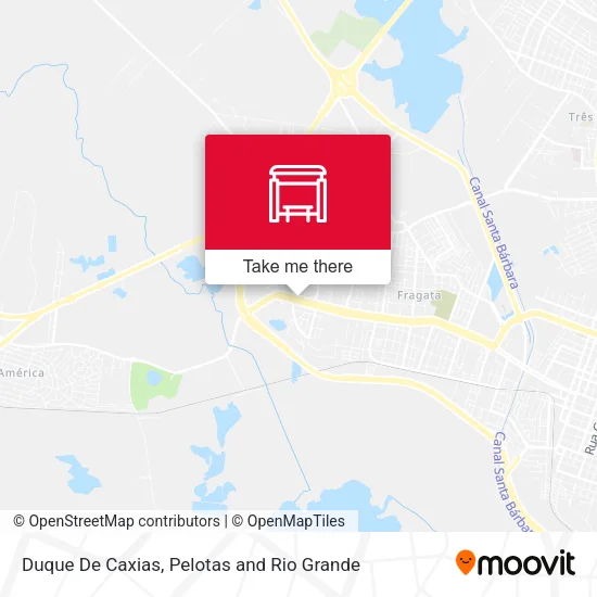 Duque De Caxias map