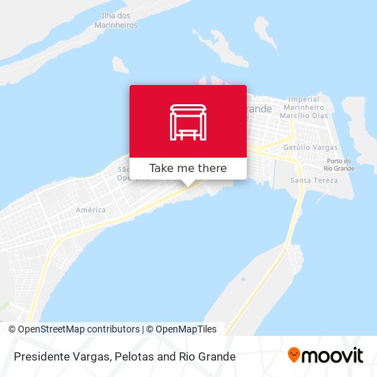 Presidente Vargas map